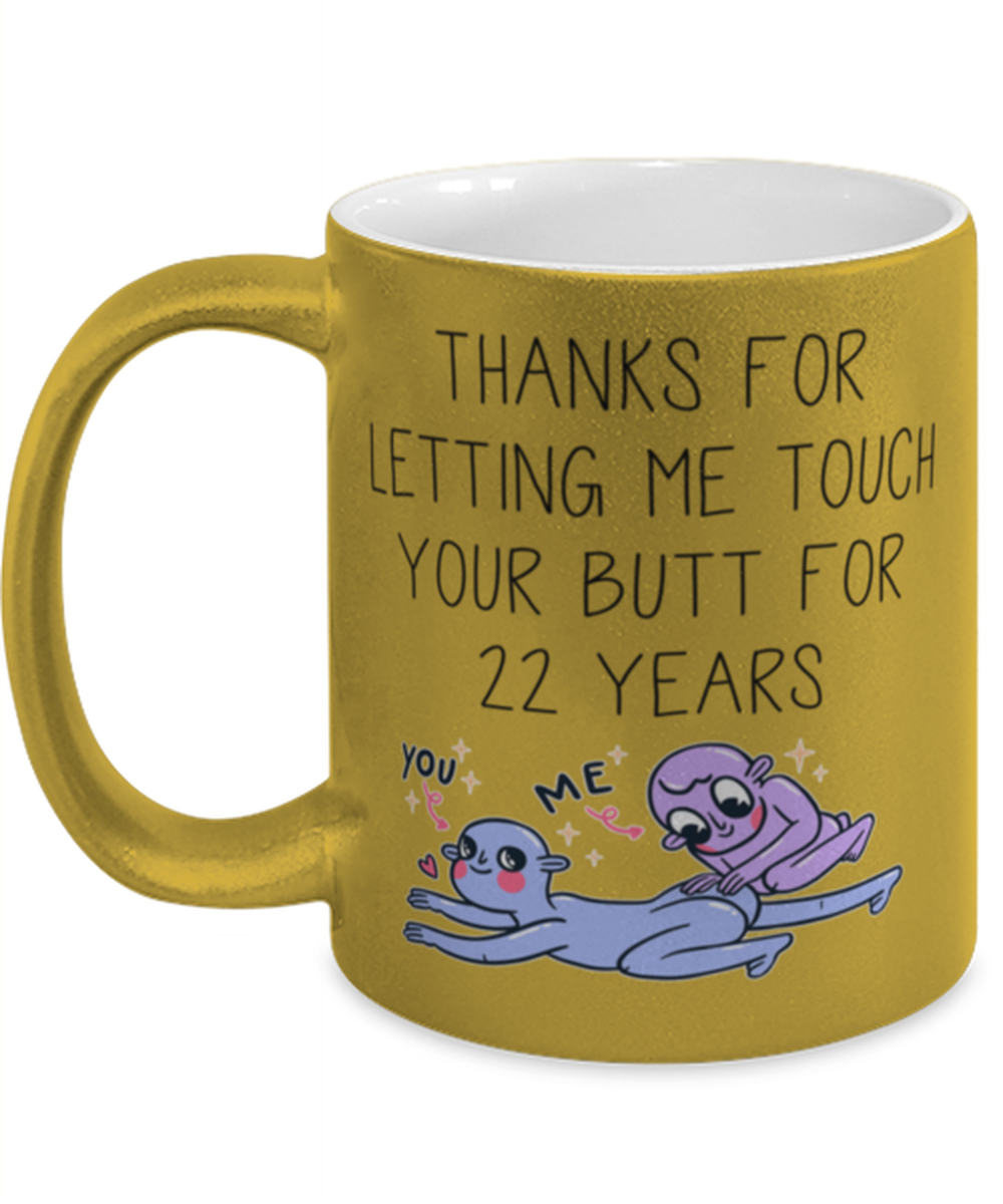 22nd Anniversary 22 Year Coffee Mug Cup