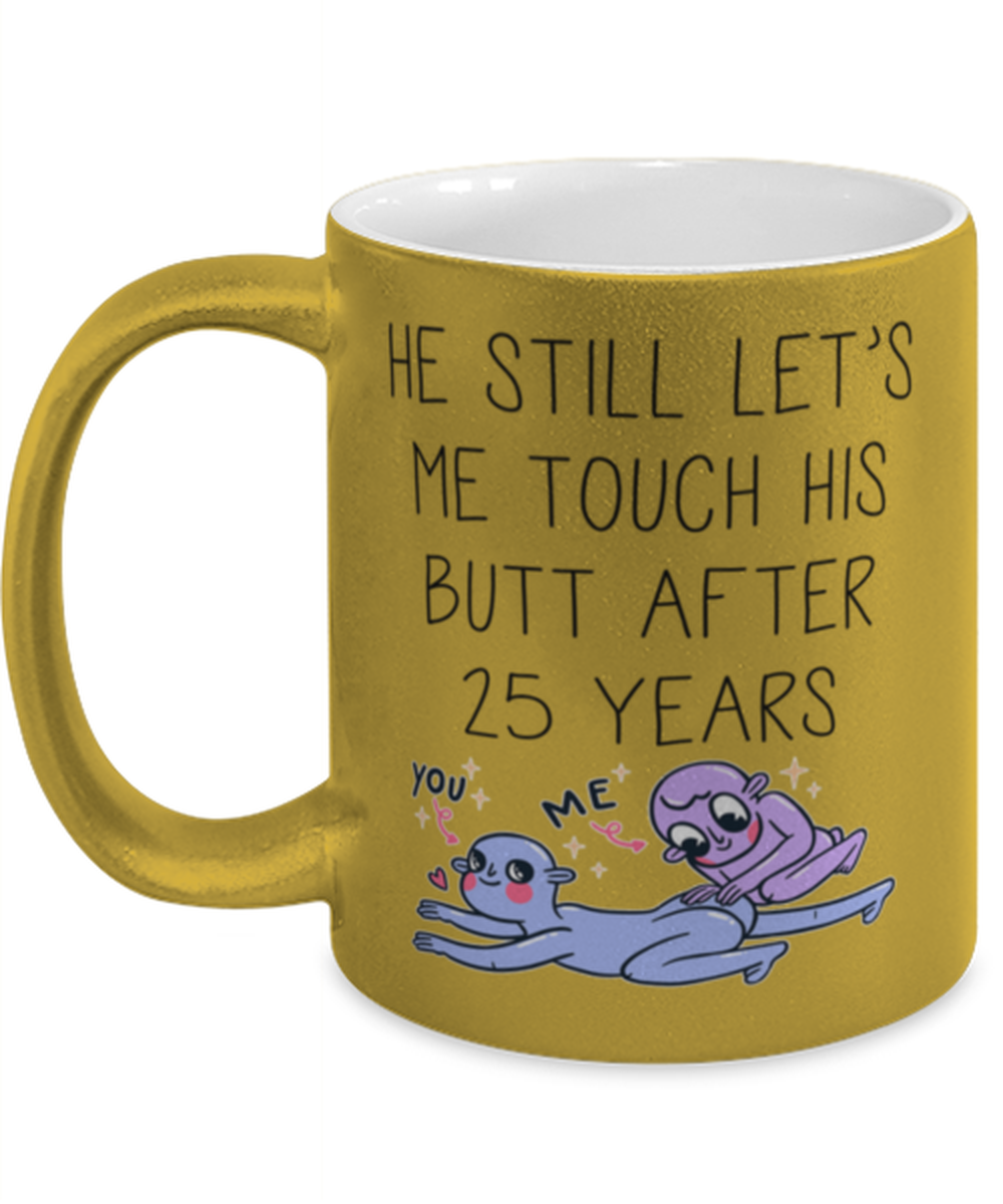 25th Anniversary 25 Year Wife Coffee Mug Cup