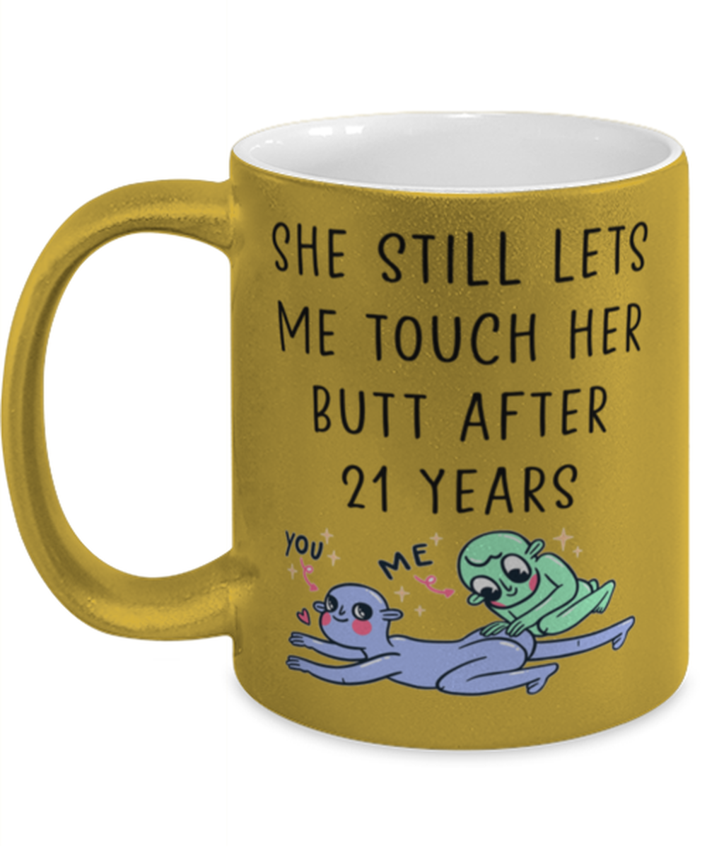 21st Anniversary 21 Year Husband Coffee Mug Cup