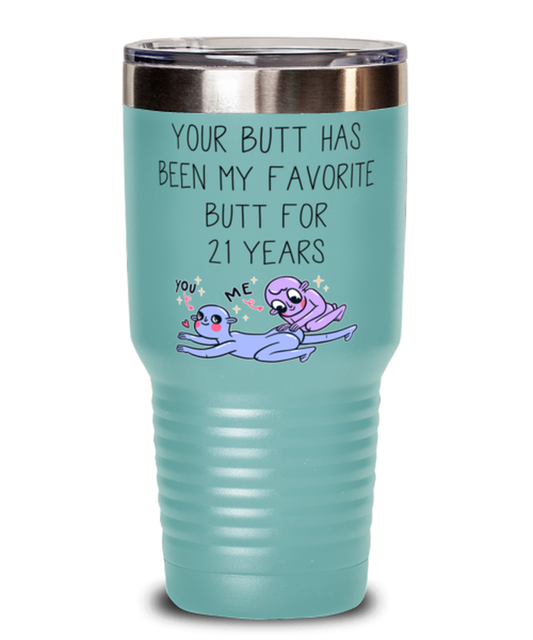 21st Anniversary 21 Year Coffee Mug Cup