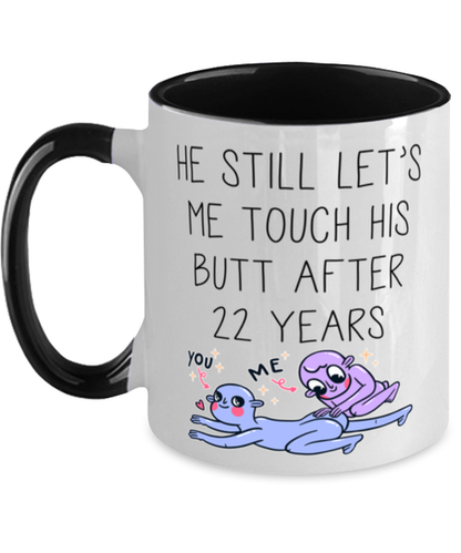 22nd Anniversary 22 Year Wife Coffee Mug Cup