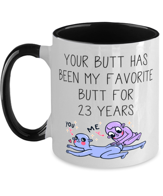 23rd Anniversary 23 Year Coffee Mug Cup