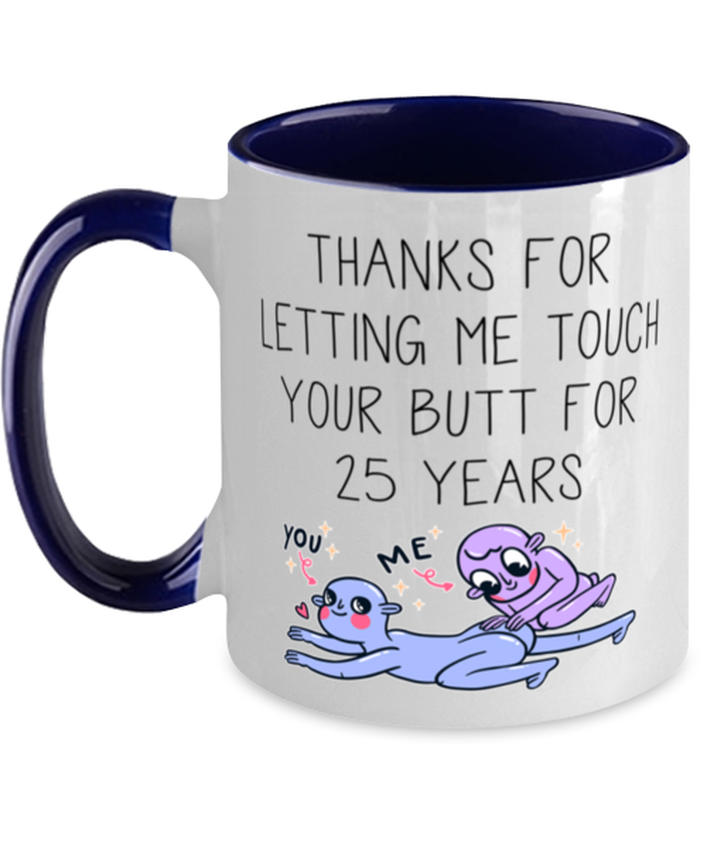 25th Anniversary 25 Year Coffee Mug Cup