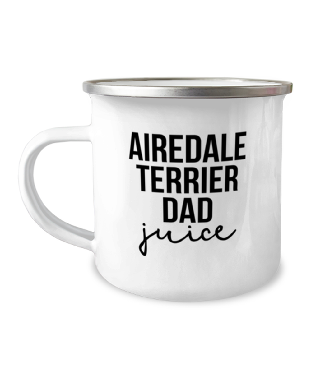 Airedale Terrier Dad Camper Coffee Mug Cup