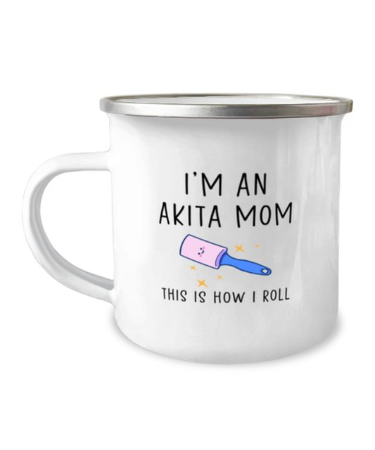 Akita Mom Camper Coffee Mug Cup