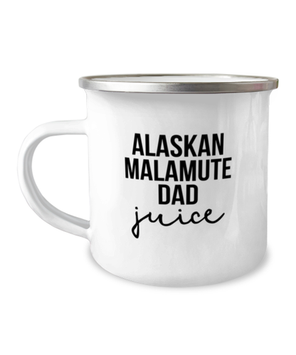 Alaskan Malamute Dad Camper Coffee Mug Cup