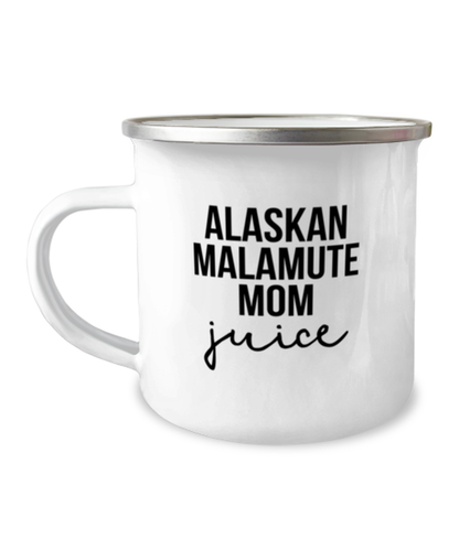 Alaskan Malamute Mom Camper Coffee Mug Cup