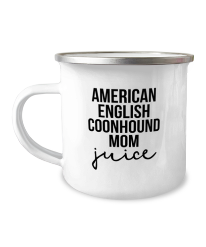 American English Coonhound Mom Camper Coffee Mug Cup