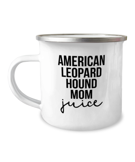 American Leopard Hound Mom Camper Coffee Mug Cup