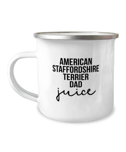 American Staffordshire Terrier Dad Camper Coffee Mug Cup