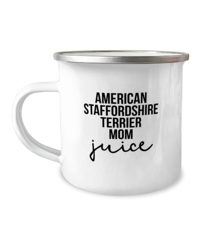 American Staffordshire Terrier Mom Camper Coffee Mug Cup