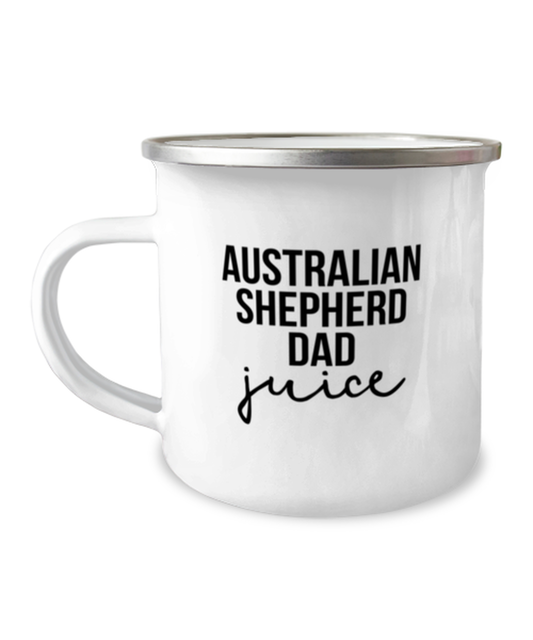 Australian Shepherd Dad Camper Coffee Mug Cup