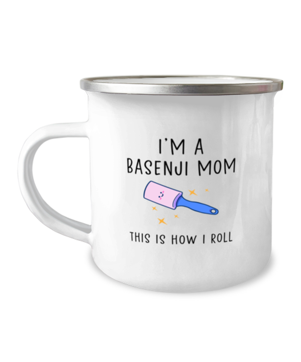 Basenji Mom Camper Coffee Mug Cup