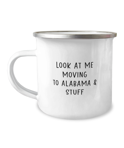 Moving to Alabama Camper Coffee Mug Cup