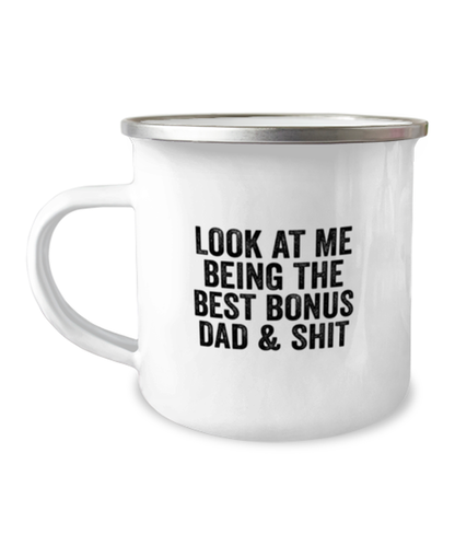 Bonus Dad Camper Coffee Mug Cup