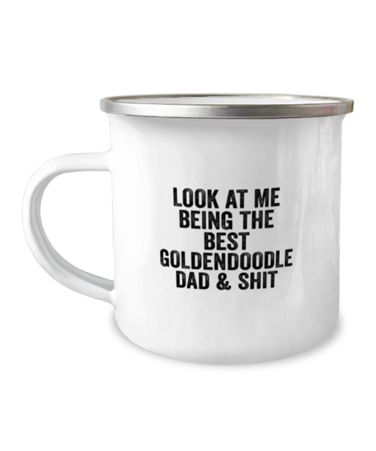 Goldendoodle Dad Camper Coffee Mug Cup