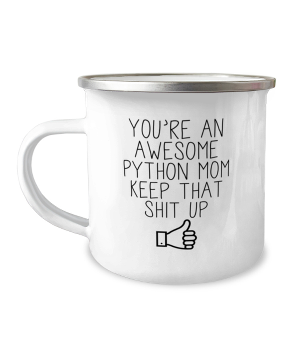 Python Mom Camper Coffee Mug Cup