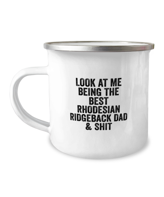 Rhodesian Ridgeback Dad Camper Coffee Mug Cup