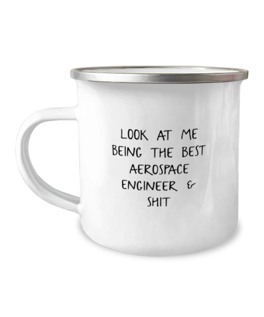 Aerospace Engineer Camper Coffee Mug Camping Cup