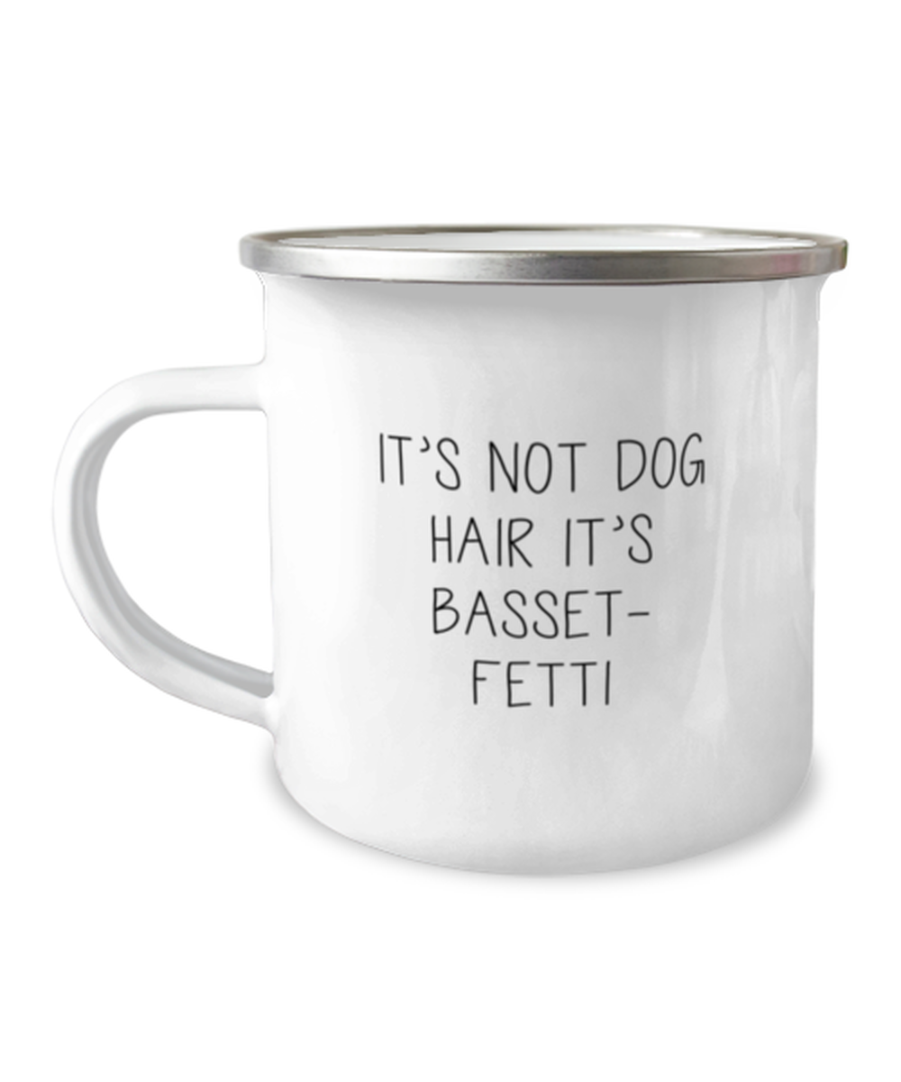 Basset Hound Camper Coffee Mug Camping Cup