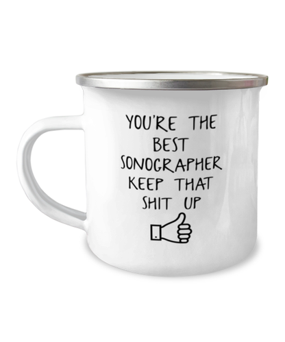 Sonographer Camper Coffee Mug Camping Cup