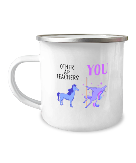 AP Teacher Camper Coffee Mug Camping Cup