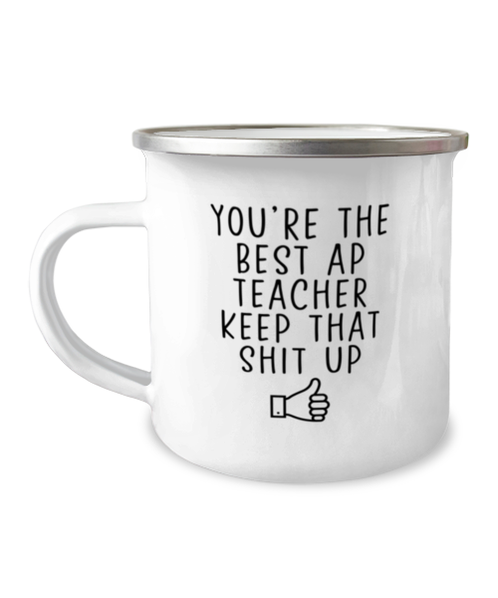 AP Teacher Camper Coffee Mug Camping Cup