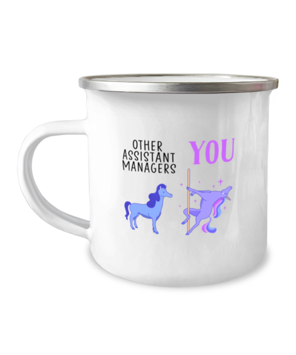 Assistant Manager Camper Coffee Mug Camping Cup