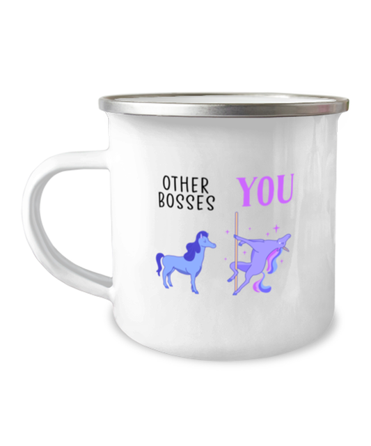 Boss Camper Coffee Mug Camping Cup