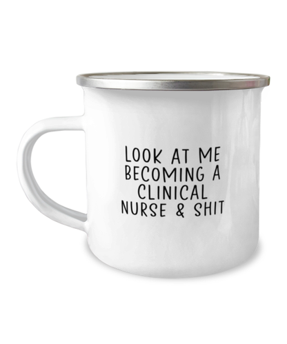 Clinical Nurse Camper Coffee Mug Camping Cup