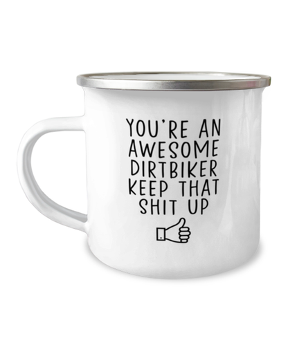 Dirtbiker Camper Coffee Mug Camping Cup