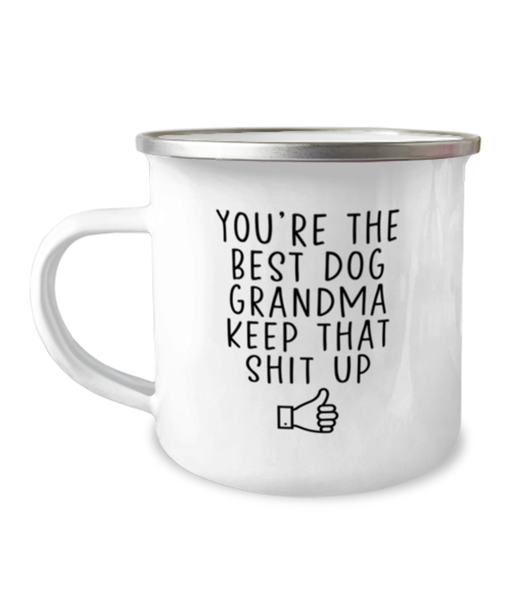 Dog Grandma Camper Coffee Mug Camping Cup