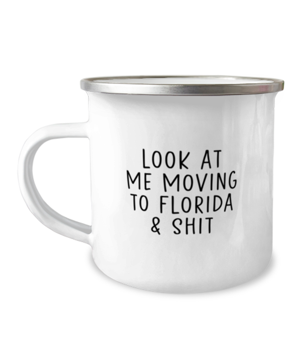 Moving to Florida Camper Coffee Mug Camping Cup