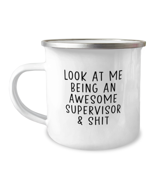 Supervisor Camper Coffee Mug Camping Cup