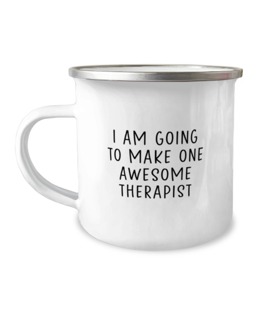 Therapist Graduation Camper Coffee Mug Camping Cup