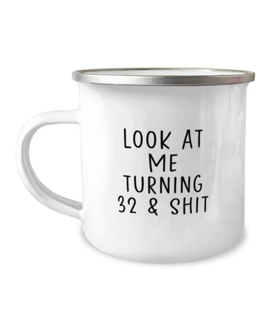 32nd Birthday Camper Coffee Mug Camping Cup