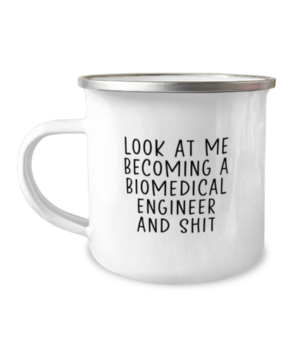 Biomedical Engineer Camper Coffee Mug Camping Cup