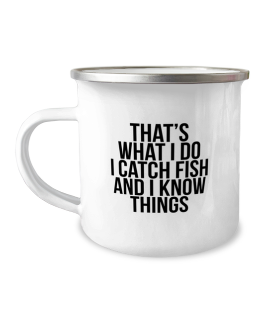 Fishing Fisherman Camper Coffee Mug Camping Cup