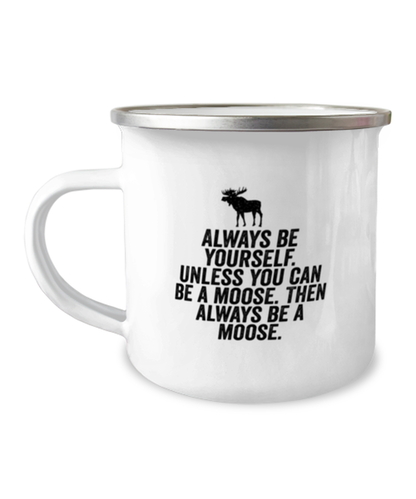 Moose Lover Camper Coffee Mug Camping Cup