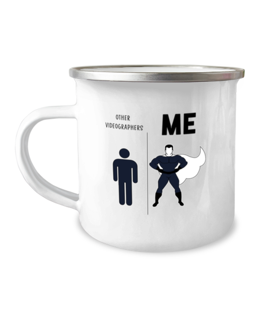 Videographer Camper Coffee Mug Camping Cup