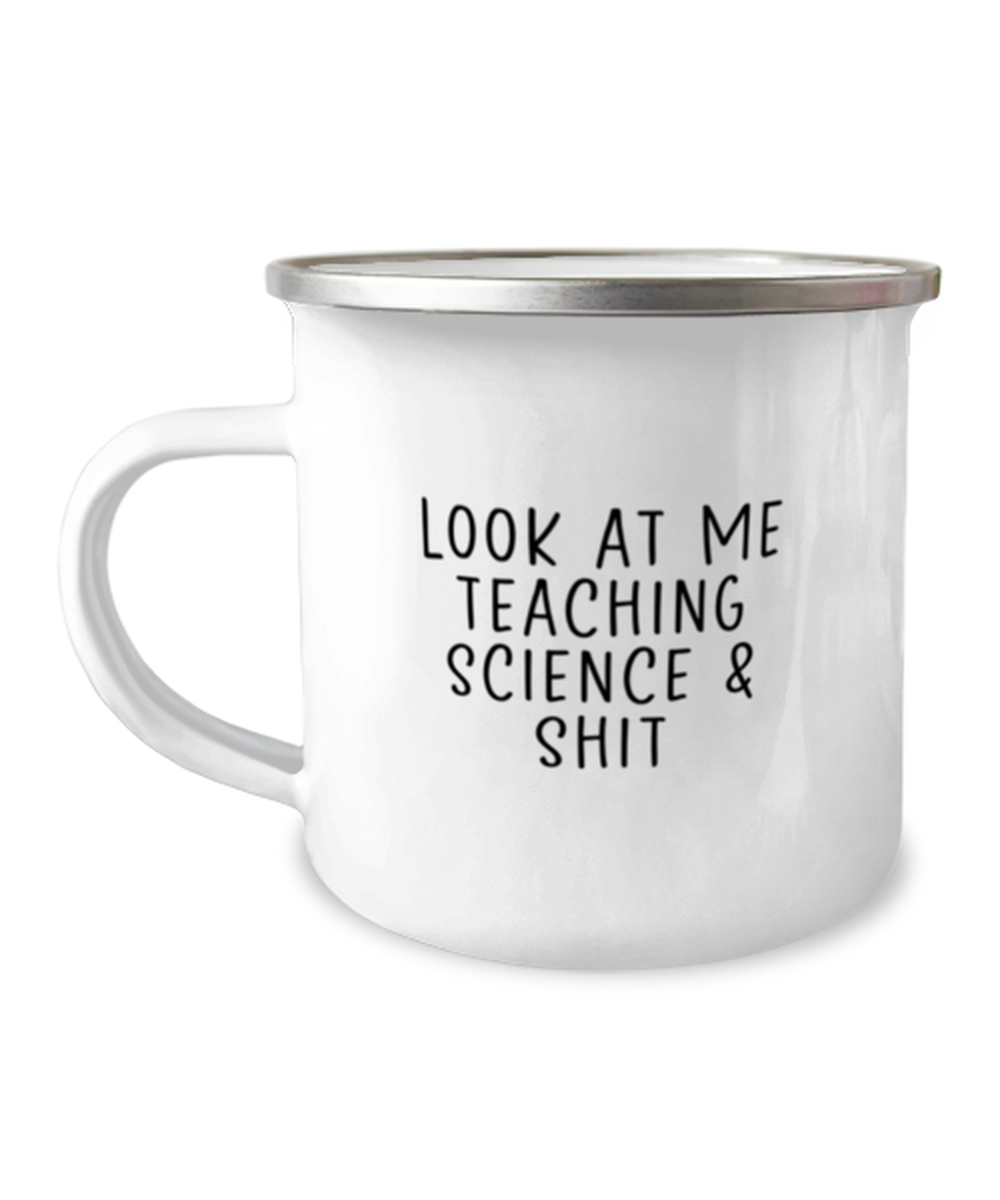 Science Teacher Camper Coffee Mug Camping Cup