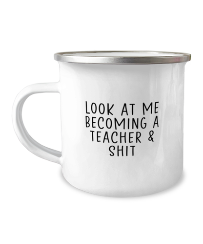 Teacher Camper Coffee Mug Camping Cup