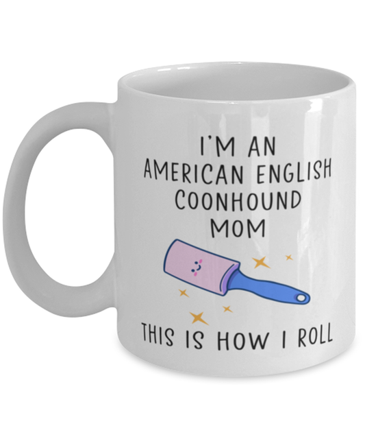 American English Coonhound Mom Coffee Mug Cup