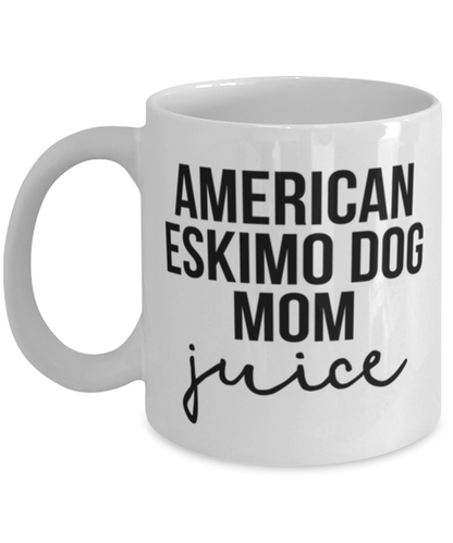 American Eskimo Dog Mom Coffee Mug Cup