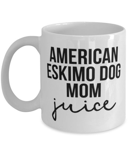 American Eskimo Dog Mom Coffee Mug Cup