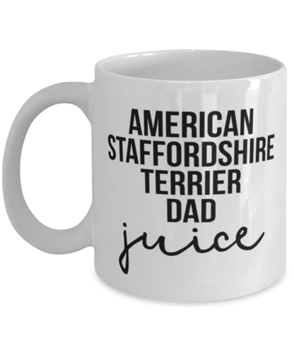 American Staffordshire Terrier Dad Coffee Mug Cup