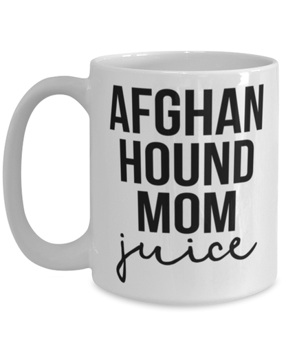 Afghan Hound Mom Coffee Mug Cup