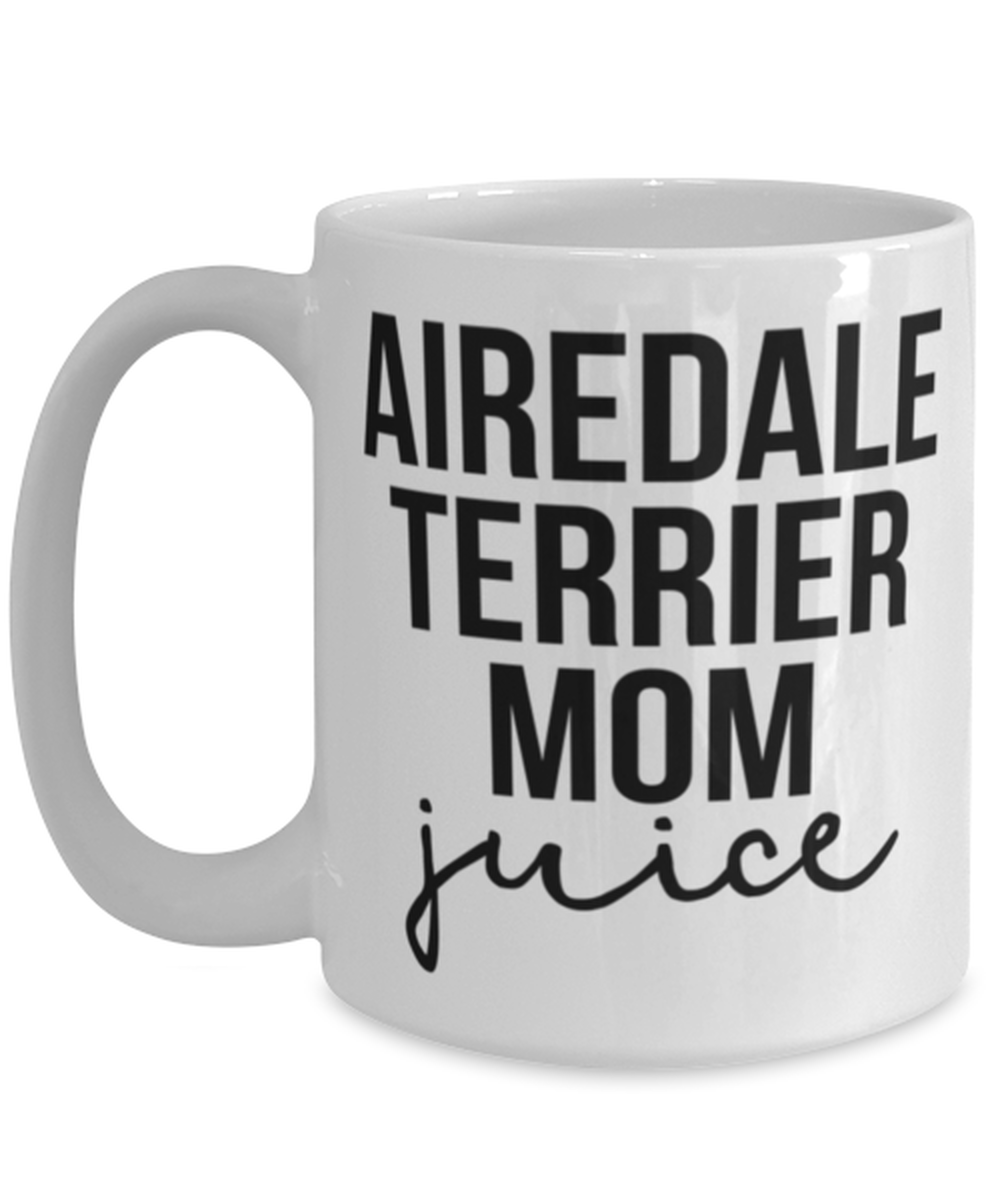 Airedale Terrier Mom Coffee Mug Cup