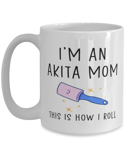 Akita Mom Coffee Mug Cup