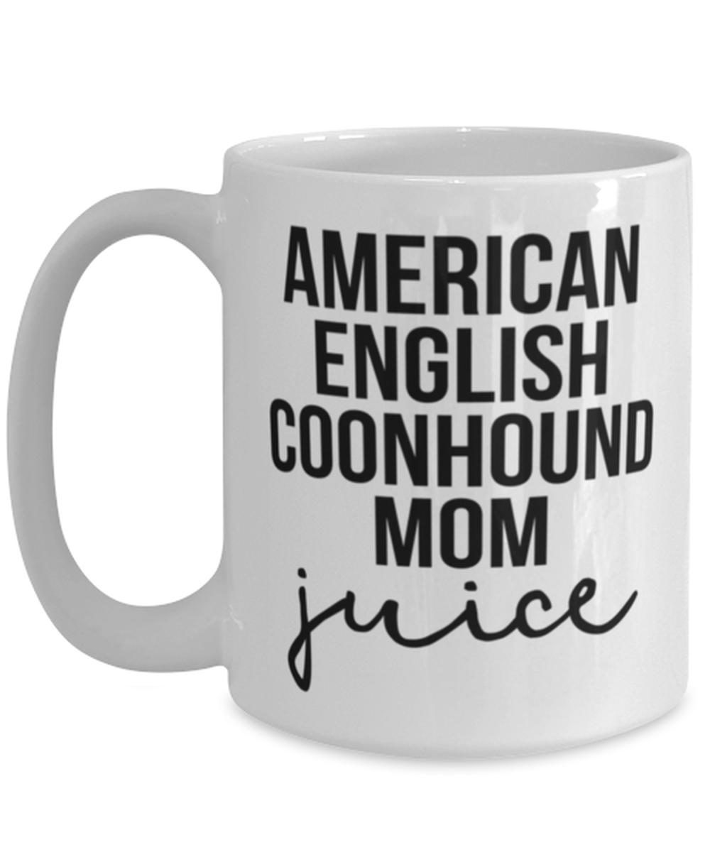 American English Coonhound Mom Coffee Mug Cup